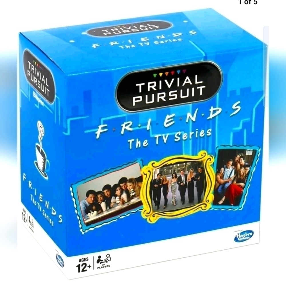 Friends Trivial Pursuit Quiz Game  Bitesize Edition NEW